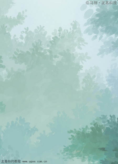 photoshop鼠绘夜色中的梦幻森林