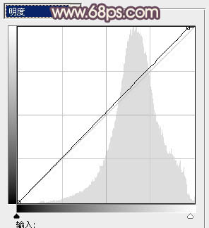 Photoshop将外景女孩图片调成流行的淡橙色