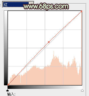 Photoshop将外景人物图片调成宁静的淡褐色