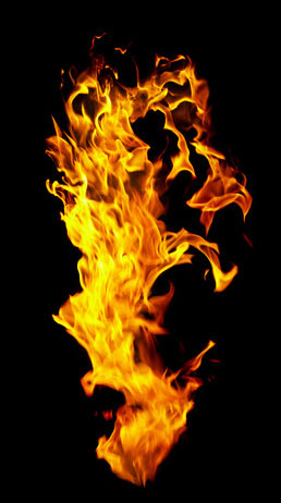 photoshop 合成超酷的火焰扑克牌