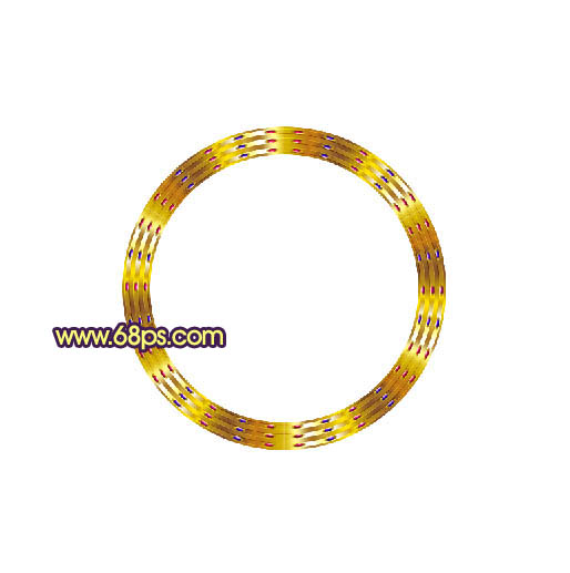 Photoshop打造非常华丽的宝石花边字效果