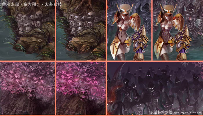 PS将鼠绘出超酷的宇宙星球战队