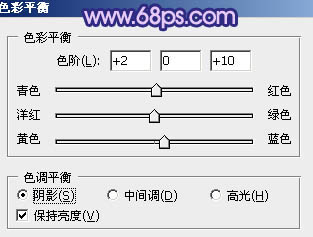 Photoshop将楼梯婚片调制出艳丽的蓝紫色