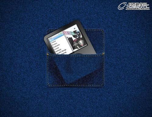 Photoshop将鼠绘出非常逼真的牛仔裤兜效果教程