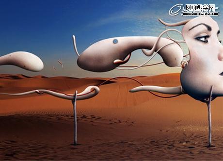 Photoshop将图片合成制作出超现实的抽象艺术效果教程