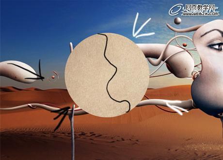 Photoshop将图片合成制作出超现实的抽象艺术效果教程