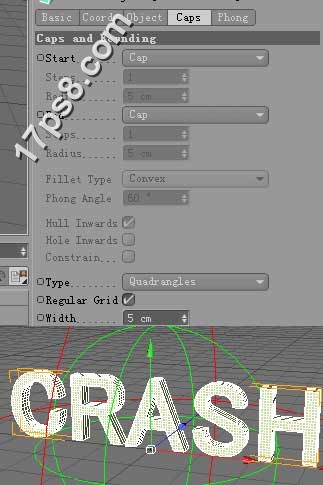 Cinema 4d和photoshop将联手打造出破碎的立体字效果教程系列（二）