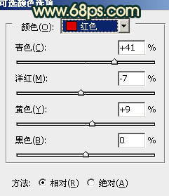 Photoshop将草地人物图片调制出柔美的棕绿色效果