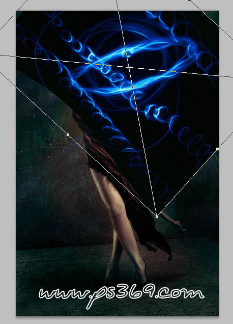 PS将合成绚丽的潮流美女彩色插画