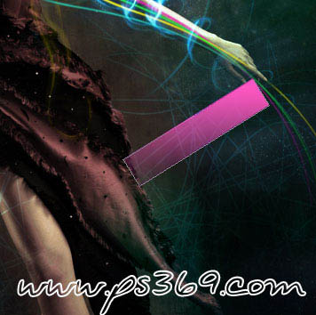 PS将合成绚丽的潮流美女彩色插画