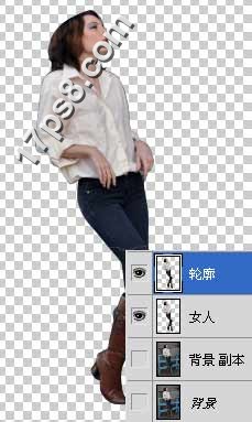 photoshop将女生图片打造出卡通漫画小说效果
