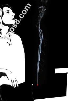 photoshop将女生图片打造出卡通漫画小说效果