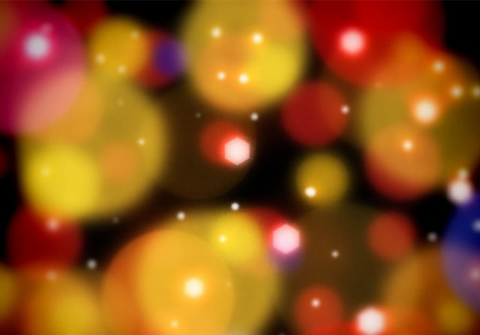 Photoshop将给美女图片增添梦幻的斑斓夜灯背景效果