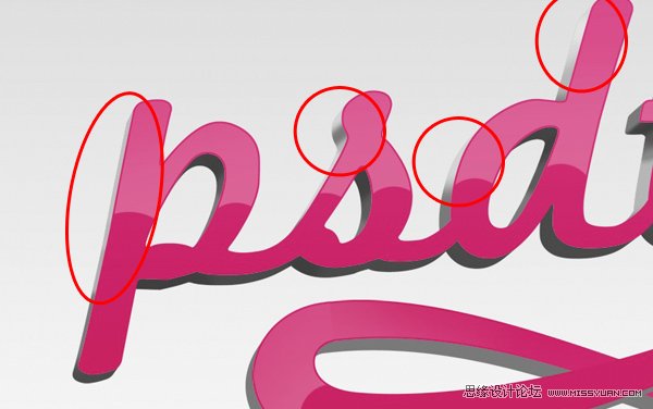 AI与PS结合制作出漂亮的彩色连写立体字效果