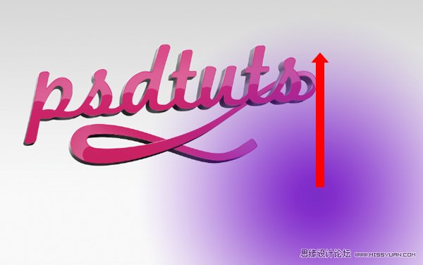 AI与PS结合制作出漂亮的彩色连写立体字效果