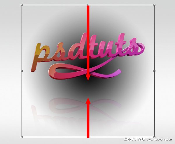 AI与PS结合制作出漂亮的彩色连写立体字效果