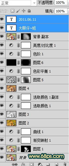 Photoshop将外景图片调成浓情的巧克力色