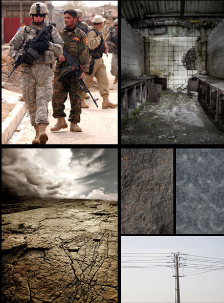 photoshop合成超酷的战争游戏海报