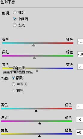Ps将树林外景图片调制成暖暖的秋天色调效果教程