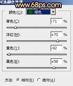 Photoshop将山野人物图片调成橙黄的秋季色