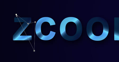 Photoshop打造绚丽的彩色光影字