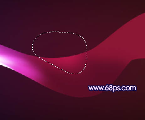 Photoshop打造出一条非常绚丽潮流层次感极强的彩色飘带光束效果