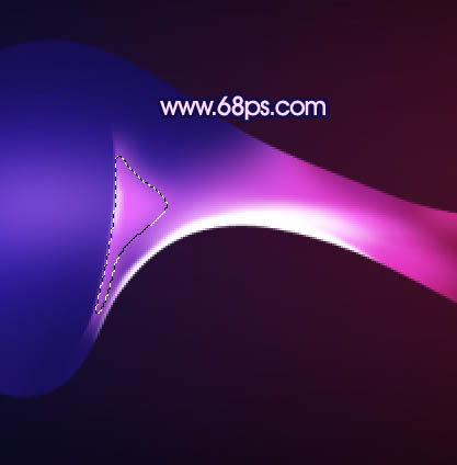 Photoshop打造出一条非常绚丽潮流层次感极强的彩色飘带光束效果