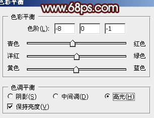 Photoshop调出人物图片甜美的粉青色