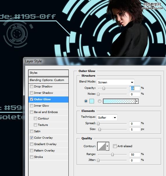 Photoshop合成绚丽的特级Tron风格插画效果