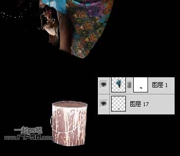 photoshop将美女图片制作成飞天的效果