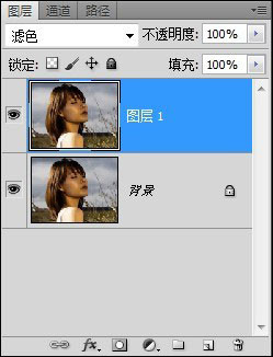 Photoshop将旷野美女图片调出淡黄的古典色