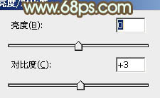 Photoshop将女孩婚片调出柔美的秋季黄褐色效果