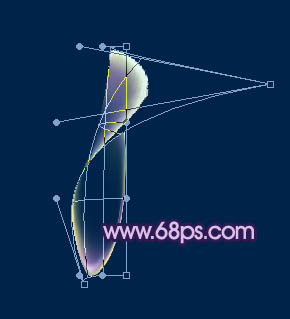 Photoshop变形工具打造漂亮的彩带花朵