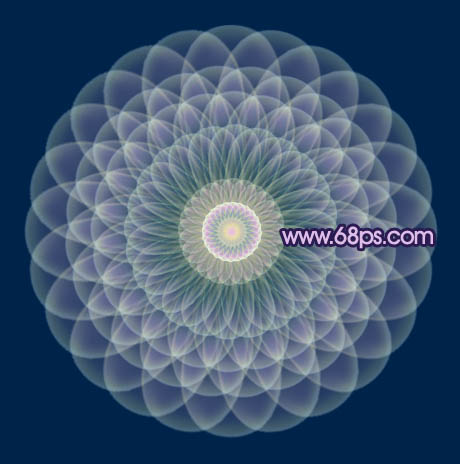 Photoshop变形工具打造漂亮的彩带花朵