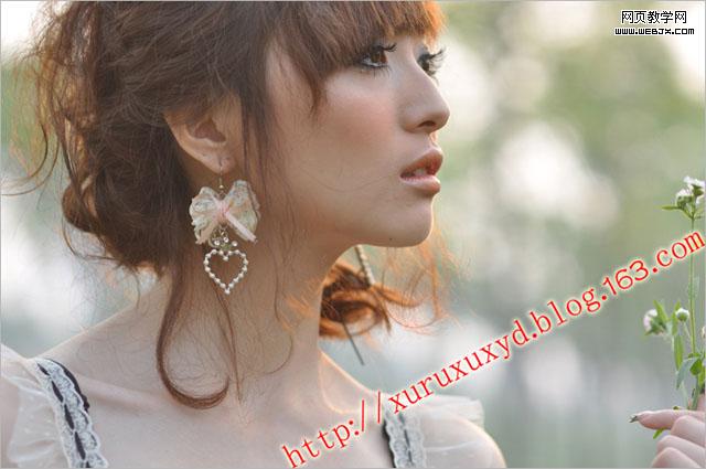 Photoshop磨皮修复出非常完美的女生图片教程