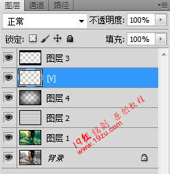 Photoshop将铁轨外景图片处理成暗青色影视画面效果
