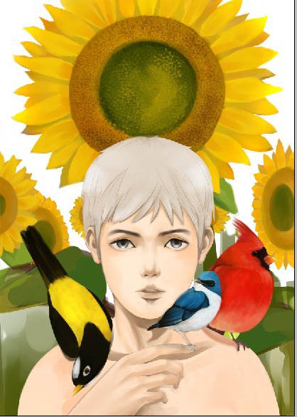 photoshop���Ư����ˮ�ʻ������к�