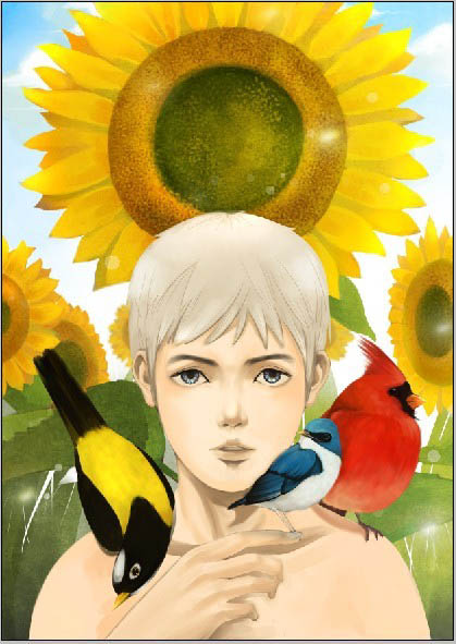 photoshop���Ư����ˮ�ʻ������к�