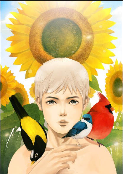 photoshop���Ư����ˮ�ʻ������к�