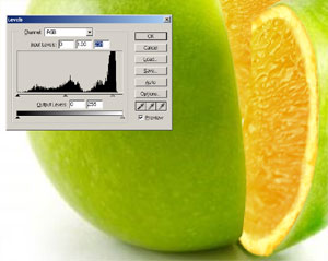 photoshop把橙子的果肉合成到苹果里面