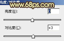 Photoshop为树林女孩婚片增加漂亮的橙红色