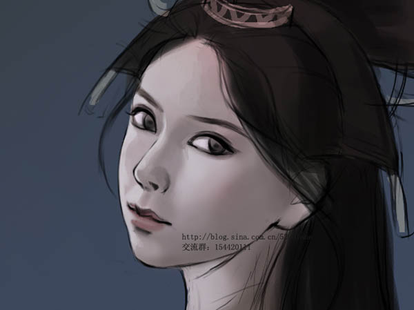 photoshop 鼠绘神话电影角色小倩