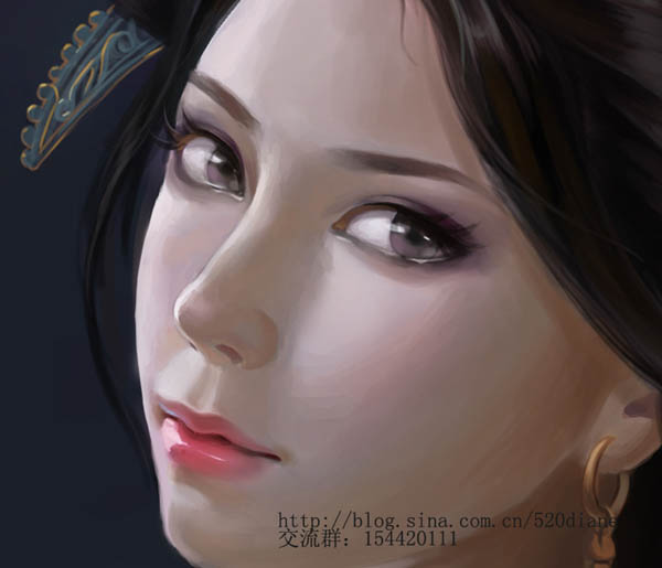 photoshop 鼠绘神话电影角色小倩