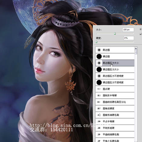 photoshop 鼠绘神话电影角色小倩