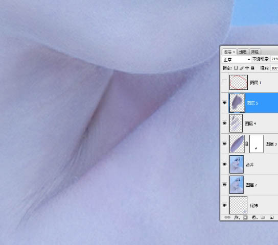 Photoshop打造超经典的粉蓝色水晶人像效果