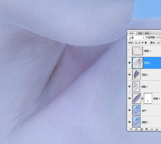 Photoshop打造超经典的粉蓝色水晶人像效果
