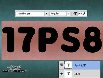 photoshop制作出蓝色高光质感粒子文字特效