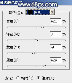 Photoshop将池塘边的人物图片调制成梦幻的蓝黄色效果