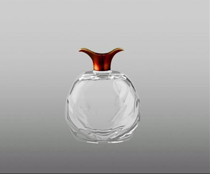 photoshop制作出精致的海蓝色玻璃香水瓶