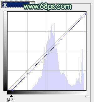 Photoshop给为绿荫中的人物图片调制出韩系淡青色效果